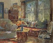 Colin Campbell Cooper Cottage Interior china oil painting reproduction